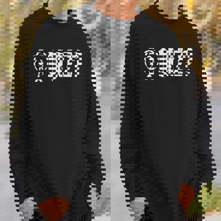 Qrzアマチュア無線 スウェットシャツ 彼への贈り物