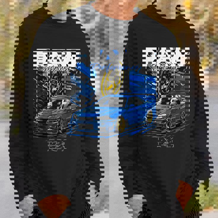 R34車 国産高性能車 ドリフトカー Gtr R34 スウェットシャツ 彼への贈り物