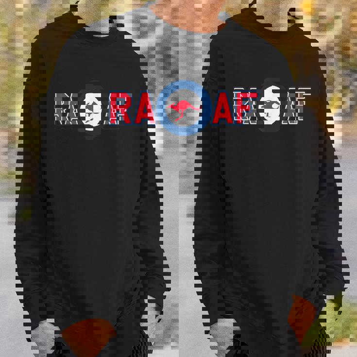 Raafロイヤルオーストラリア空軍ラウンドカンガルーオーストラリア スウェットシャツ 彼への贈り物