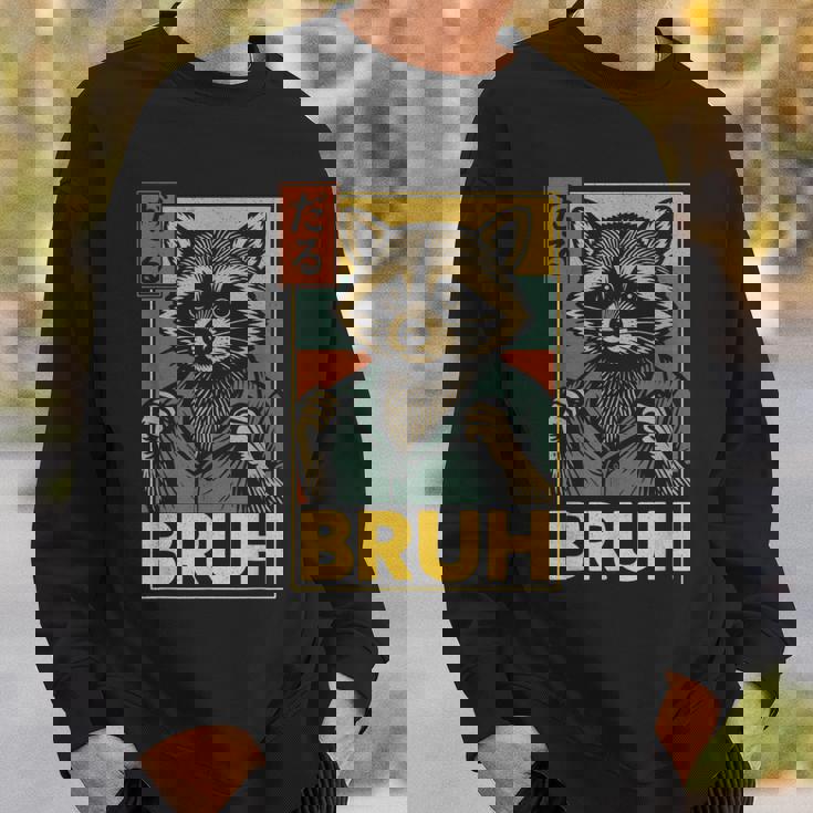 Raccoon Meme Sweatshirt - Unisex Japanese Style for Teens & Adults Gifts for Him