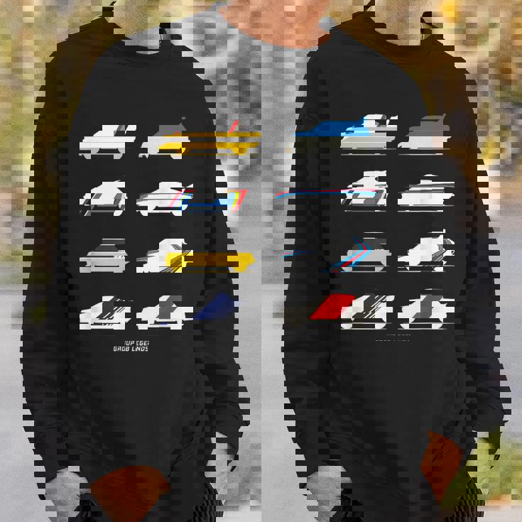 Rally Legends Group B クラシック ラリーカー デザイン スウェットシャツ 彼への贈り物