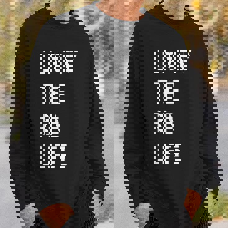 Rin の人生を生きている Rin スウェットシャツ 彼への贈り物