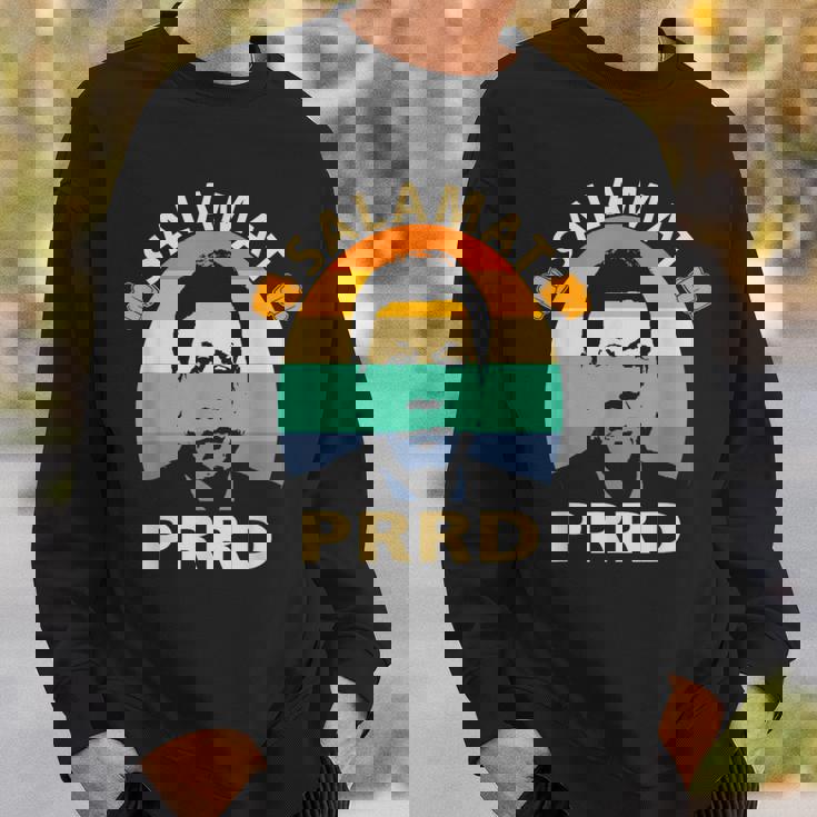 Salamat Prrd フィリピン ディゴン・ドゥテルテ大統領 ありがとう スウェットシャツ 彼への贈り物