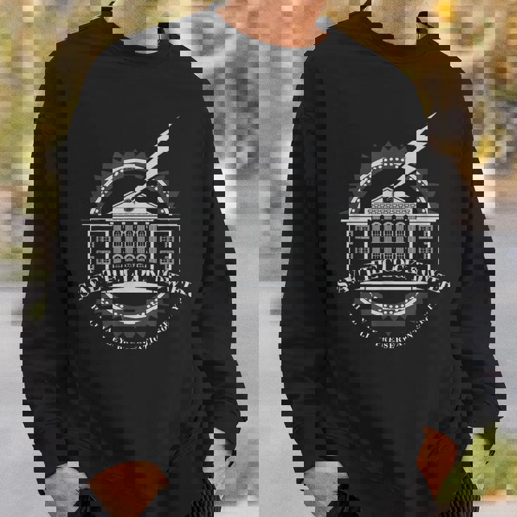 Save The Clock Tower ヒルバレー 保存ギフト スウェットシャツ 彼への贈り物