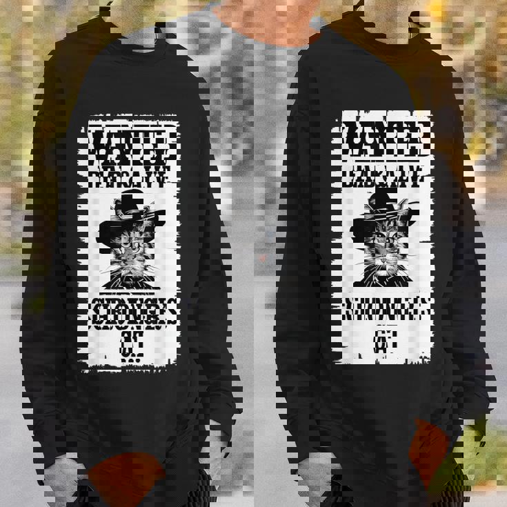 Schrodinger's Cat Wanted Physics シャツ 理科教師 スウェットシャツ 彼への贈り物