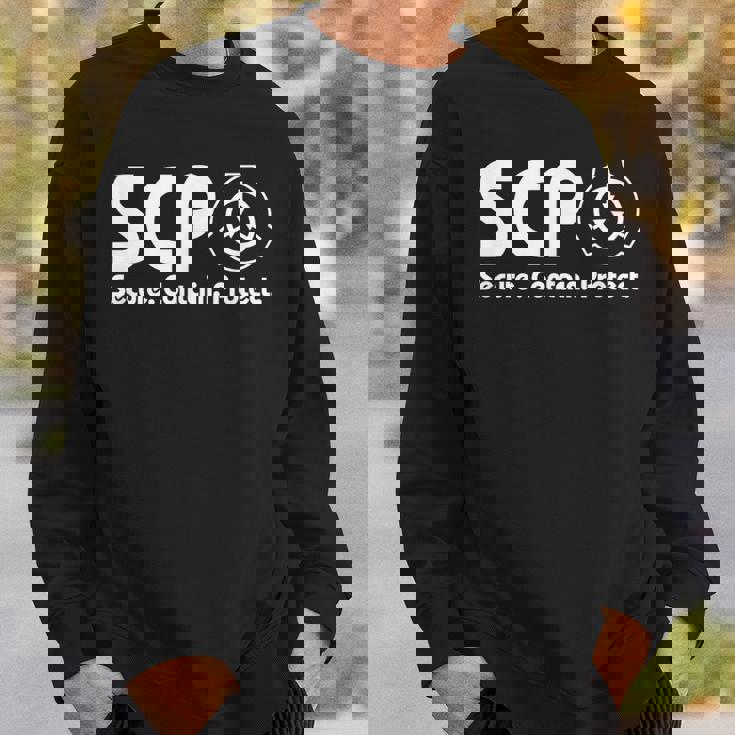 ScpecureContainProtect -Cp ファンデーション 2 スウェットシャツ 彼への贈り物