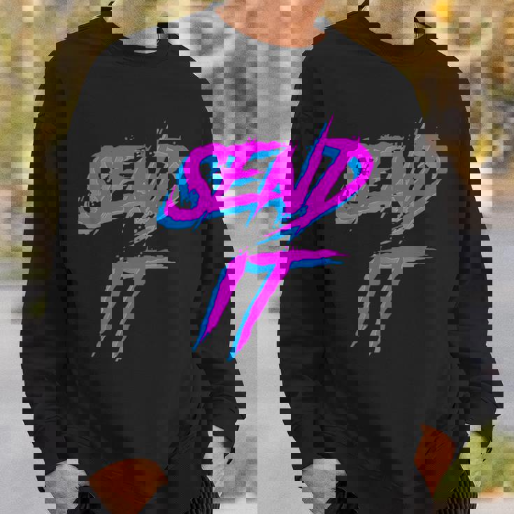 Send It Just Gotta スキー スノーボード Getendy モトクロス Moto スウェットシャツ 彼への贈り物