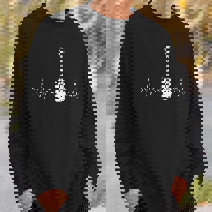 Sg エレキギター ハートビートシャツ スウェットシャツ 彼への贈り物