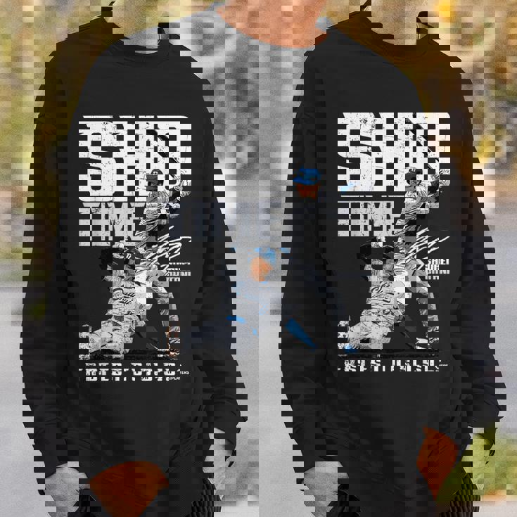 Sho-Time Fastest To 50-50Hohei Ohtani Los Angeles Mlbpa スウェットシャツ 彼への贈り物