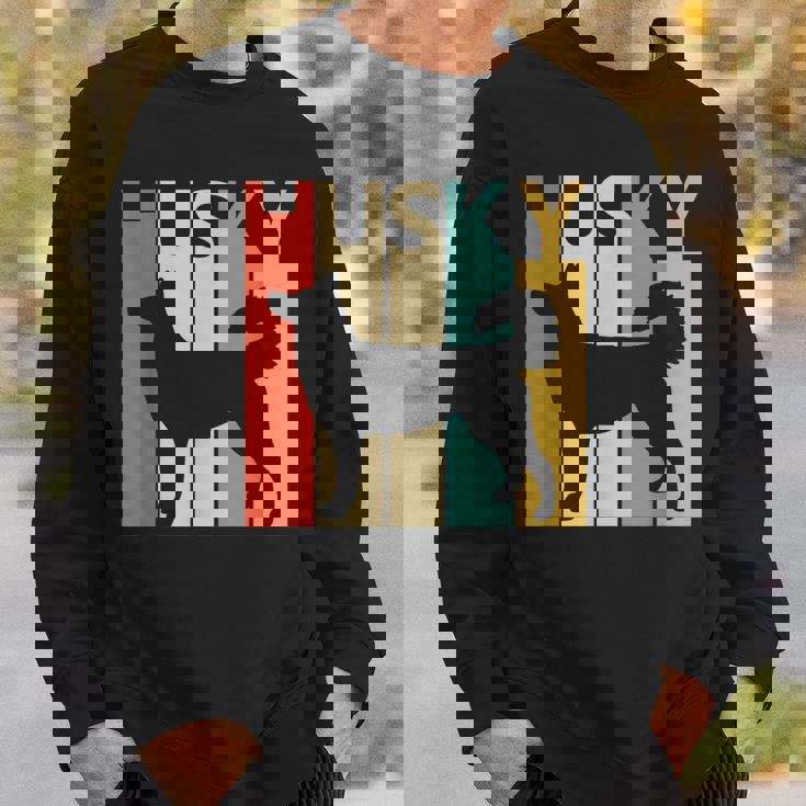 Siberian Husky シベリアン・ハスキー スウェットシャツ 彼への贈り物