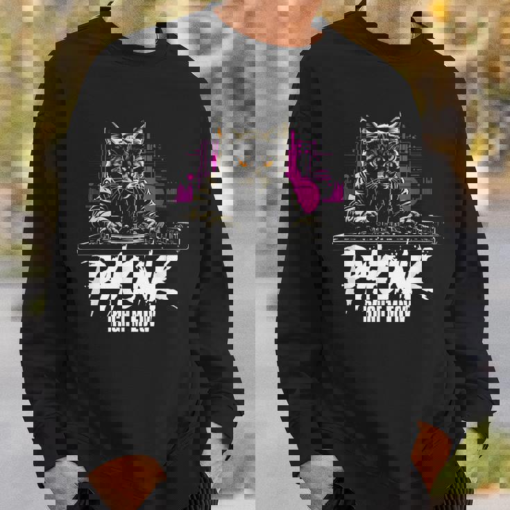 Sigma Phonk Edm Cat Dj Phonk Right Meow スウェットシャツ 彼への贈り物