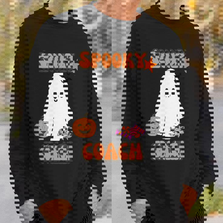 Spooky Ghost Dogs ハロウィンtシャツ コーチに最適 スウェットシャツ 彼への贈り物