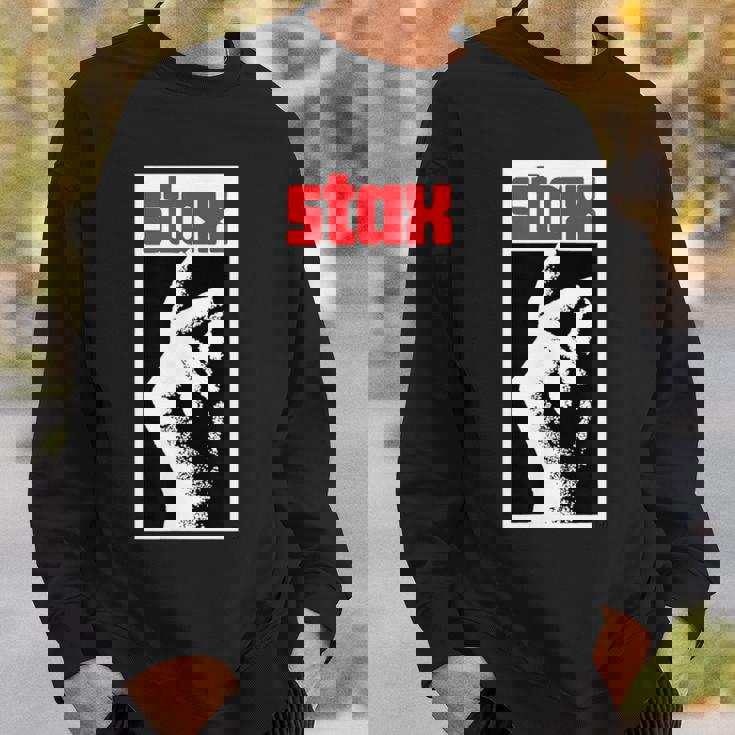 Stax「Classicnap」ロゴ。 スウェットシャツ 彼への贈り物