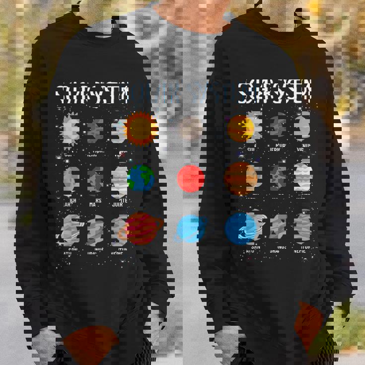 Stem キッズ ボーイズ ガールズ 幼児 太陽系 宇宙惑星 スウェットシャツ 彼への贈り物