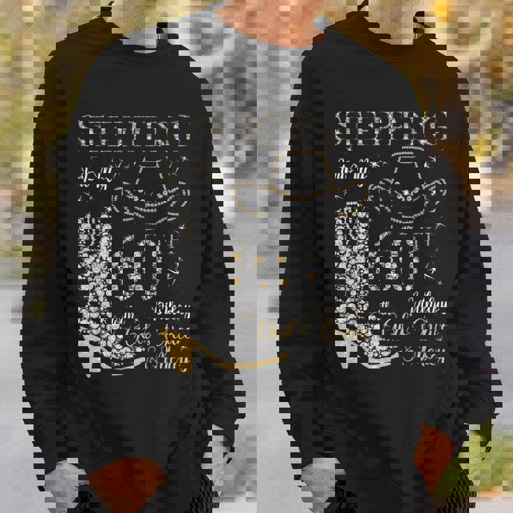 Steping Into My 60Th Birthday With God's Grace And Mercy スウェットシャツ 彼への贈り物