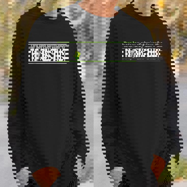 Substance のわずかな誤用がありました スウェットシャツ 彼への贈り物