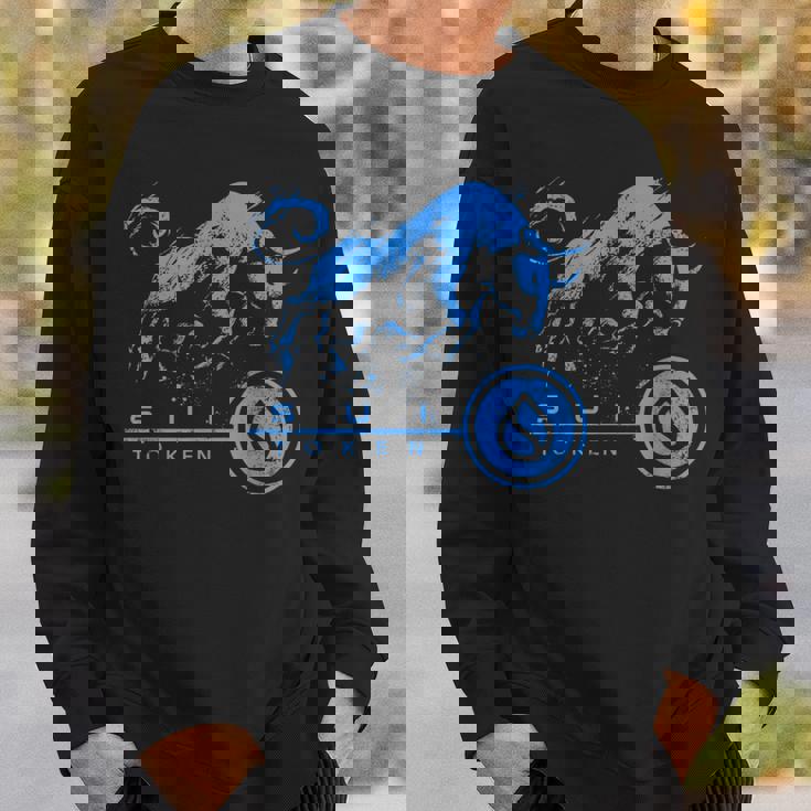 Suiコイン暗号ブルランhodlブロックチェーンで億万長者になる スウェットシャツ 彼への贈り物