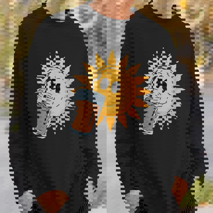 Sunshine Drink アイスコーヒー 楽しい スウェットシャツ 彼への贈り物