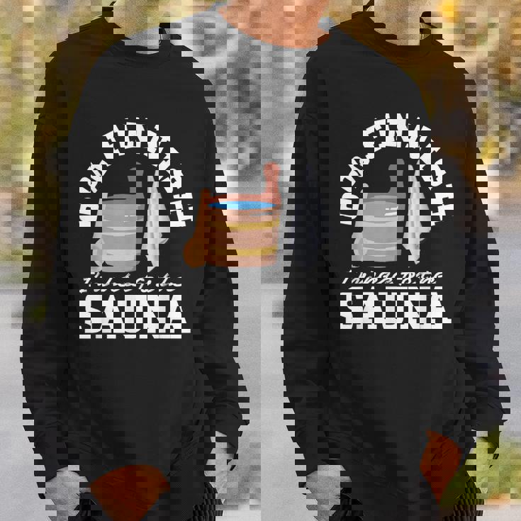 Suomi サウナ 0 フィンランド語 I'm Here For Theauna スウェットシャツ 彼への贈り物