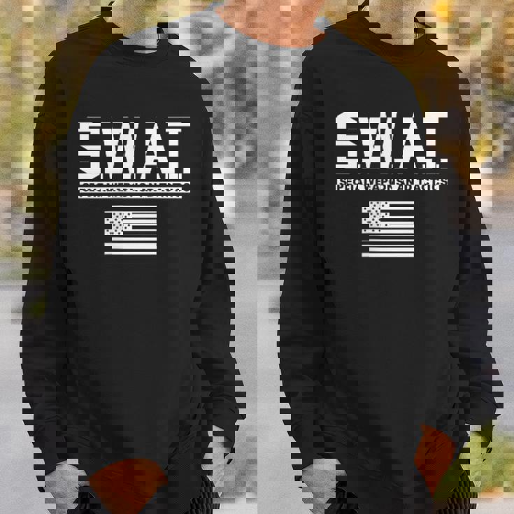 Swat スペシャル 武器と戦術警察WAT スウェットシャツ 彼への贈り物