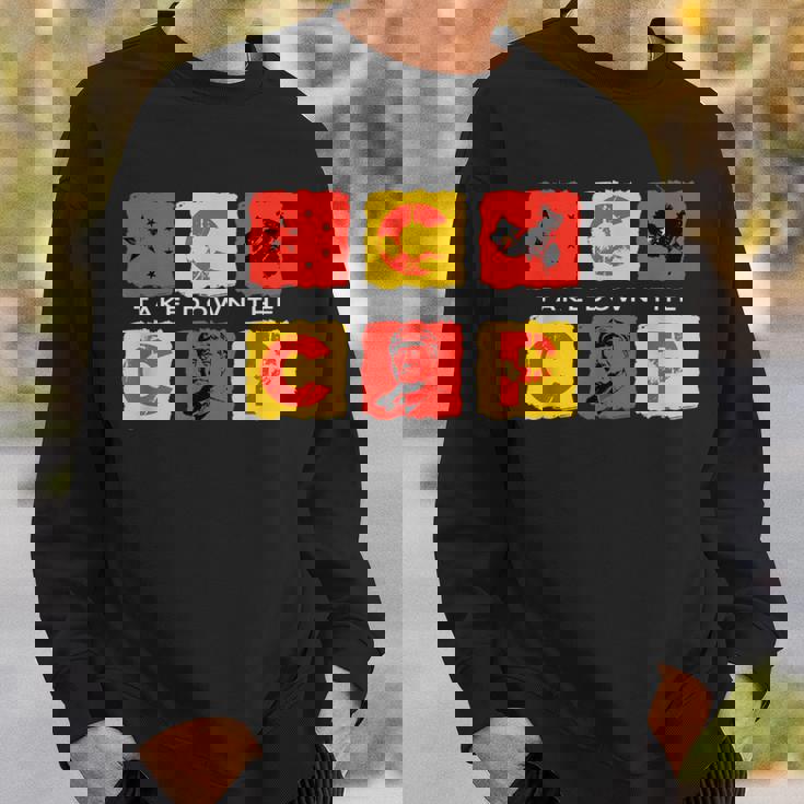 Take Down The Ccp 反共産主義者 中国 プロ アメリカ 愛国 スウェットシャツ 彼への贈り物