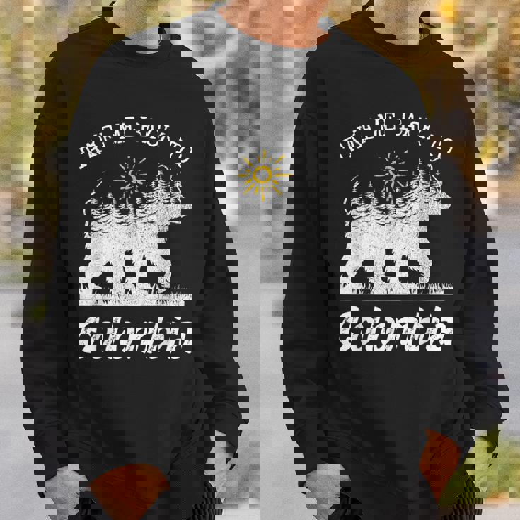 Take Me Back To Colombia ビンテージ コロンビア バケーション スウェットシャツ 彼への贈り物