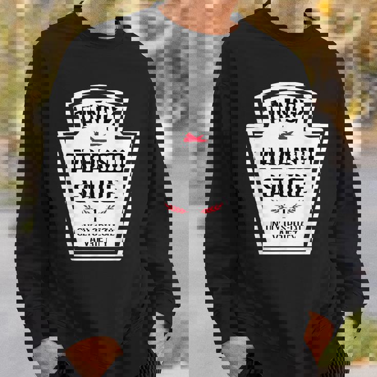 Tangy Tabasco ソースグループ 調味料ファミリーマッチング スウェットシャツ 彼への贈り物