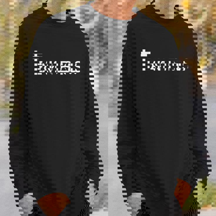 Team Jesus クリスチャンtシャツ Jesus スウェットシャツ 彼への贈り物