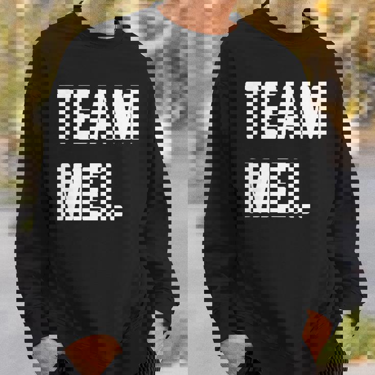 Team Mei 名前 スウェットシャツ 彼への贈り物