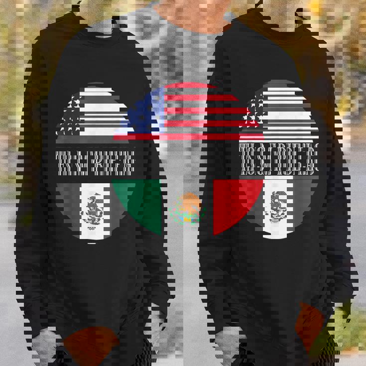 This Is My Pride フラッグ メキシカン アメリカン チカーノ チカーナ メンズ スウェットシャツ 彼への贈り物