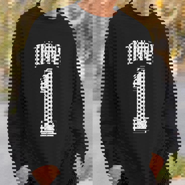 Tommyサポーター番号 1番の大ファン スウェットシャツ 彼への贈り物