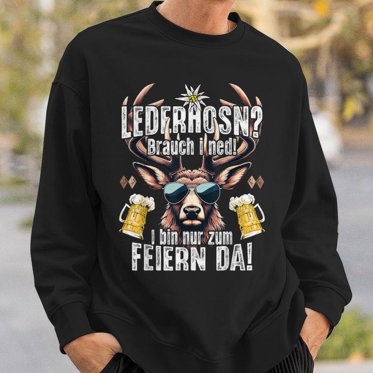 Traditional Leather Trousers Suitable For Oktoberfest S Sweatshirt Geschenke für Ihn