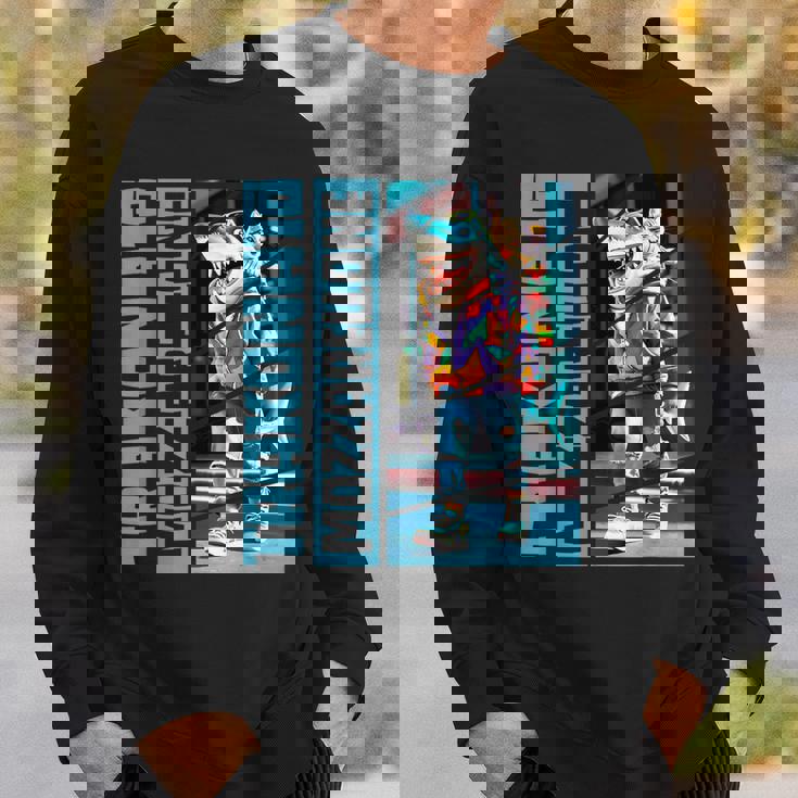 Trakonato Mozzarellone ブレインレッドトララサメ 面白い スウェットシャツ 彼への贈り物