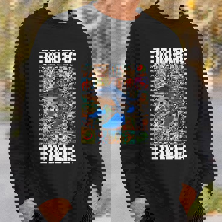 Tralalero Tralala イタリアンブレインロットミーム スウェットシャツ 彼への贈り物