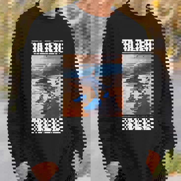 Tralalero Tralala Bootleg Brainrot イタリアン ブレイン ミーム スウェットシャツ 彼への贈り物