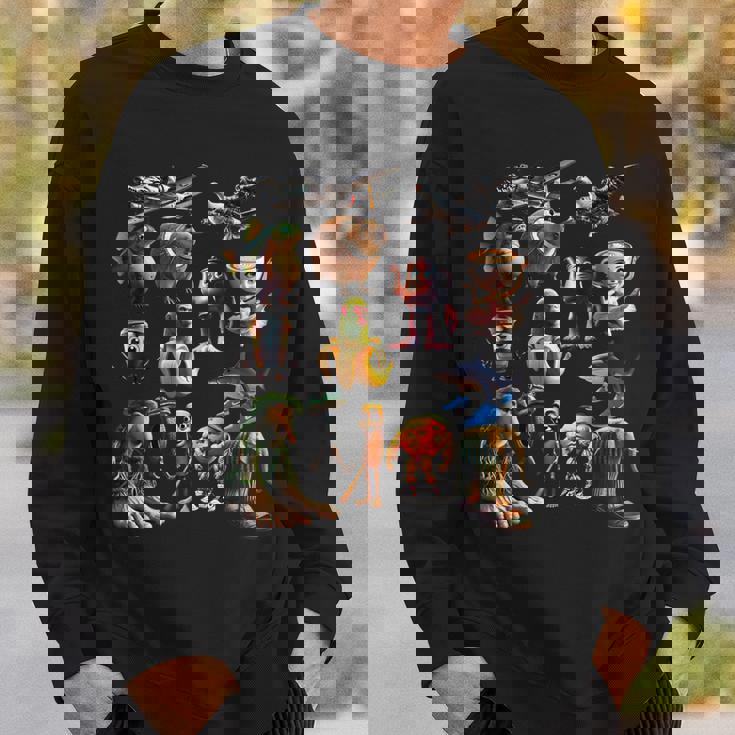 Tralalero トラララ ボンバルディーノ クロコディロ イタリアン ブレイン ミーム スウェットシャツ 彼への贈り物