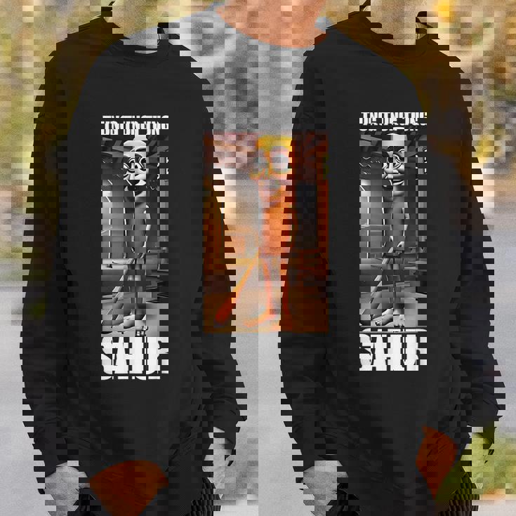 Tung Tung Tungahur Italian Brainrot Meme スウェットシャツ 彼への贈り物