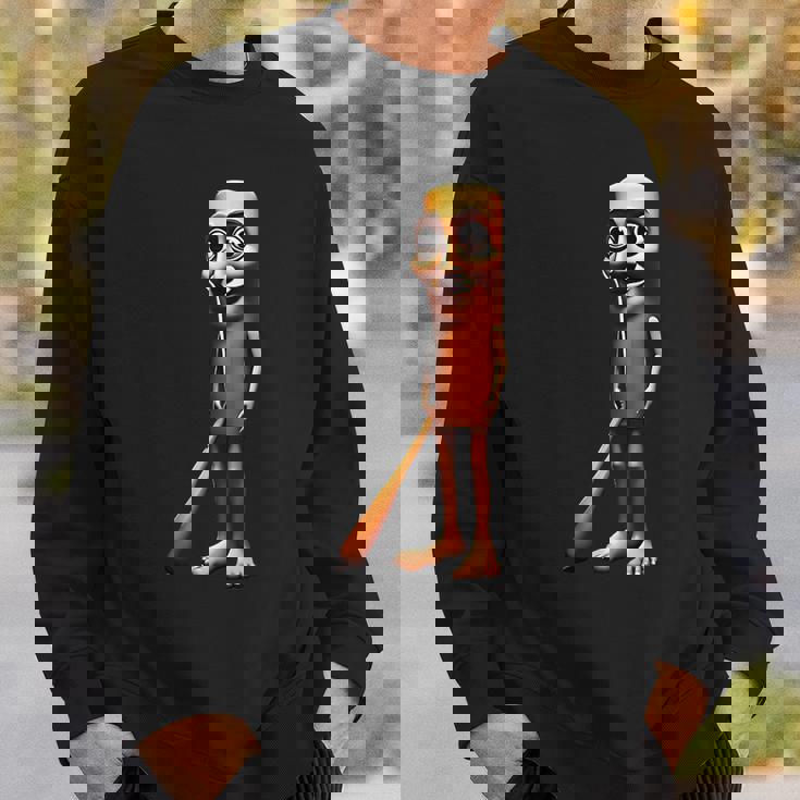 Tung Tung Tungahur-イタリアのブレインロットミーム スウェットシャツ 彼への贈り物