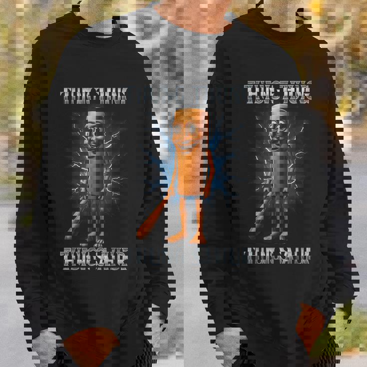 Tung Tung Tungahur 面白い動物 イタリアン ブレイン ミーム スウェットシャツ 彼への贈り物