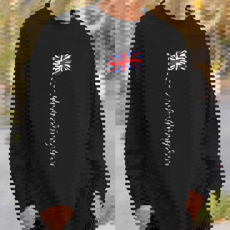 Uk 英国 シグネチャー ユニオンジャック フラッグポール イギリス用 スウェットシャツ 彼への贈り物