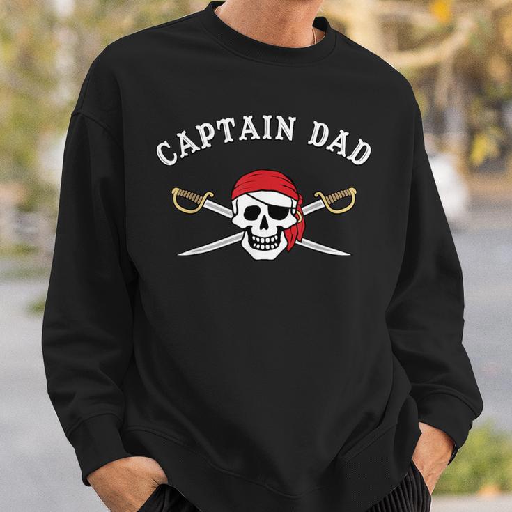 Uomo Pirata Divertente Capitano Papà Felpa Regalos para él
