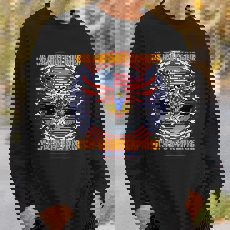 Uss Cvn-65 エンタープライズ、飛行機、航空 スウェットシャツ 彼への贈り物