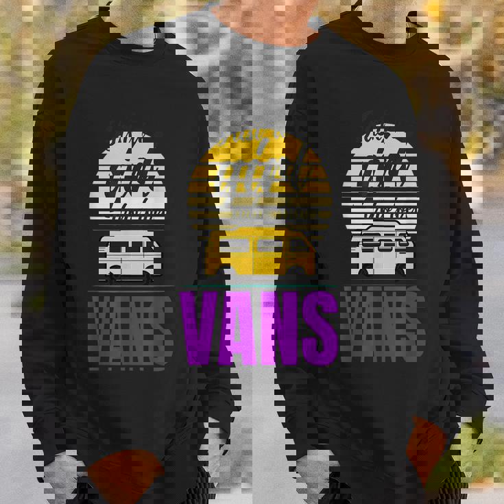 Van Life サンサーファーガールanlife バンを愛する少女 スウェットシャツ 彼への贈り物