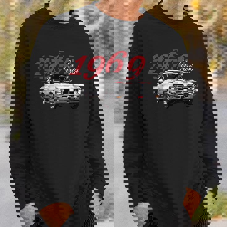 Vintage 1969 Gto、アメリカのマッスルカー、クラシックホットロッド スウェットシャツ 彼への贈り物