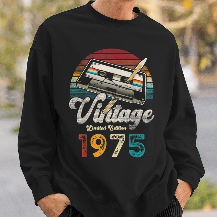 T-shirt Vintage "1975 50 Ans" - Design Cassette Et Crayon, Cadeau Anniversaire Nostalgique, édition Limitée - 14