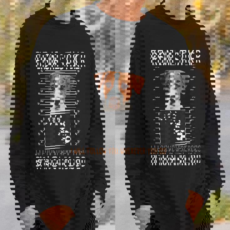 I Will Follow You Wherever You Go ジャック・ラッセル・テリア スウェットシャツ 彼への贈り物