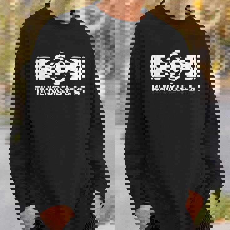 The World Is Flat、Auto Racing Motorsports スウェットシャツ 彼への贈り物