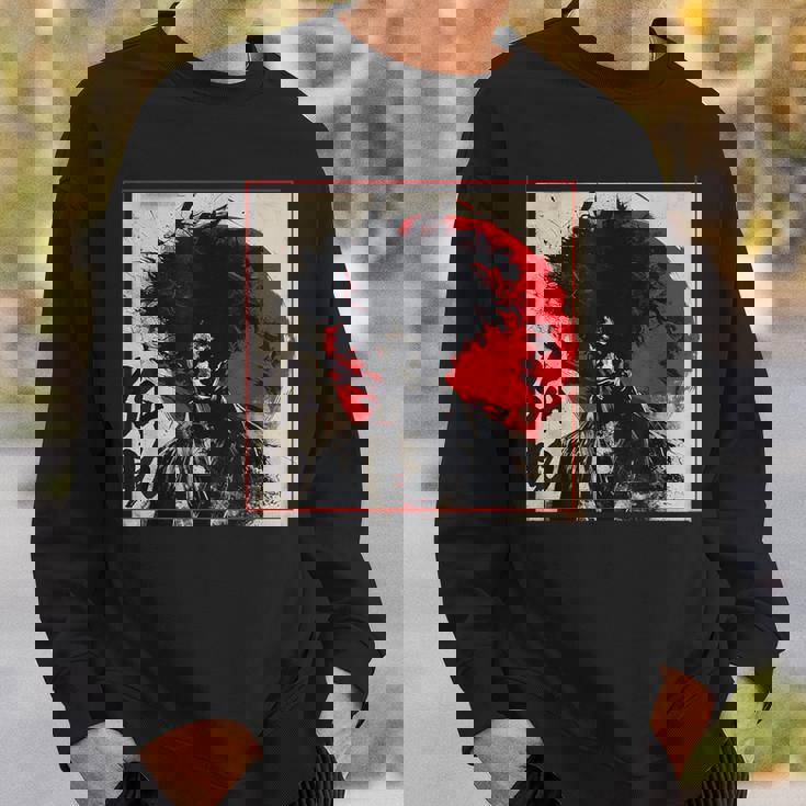 Yasuke アフロサムライ 七徳 武士道コード スウェットシャツ 彼への贈り物