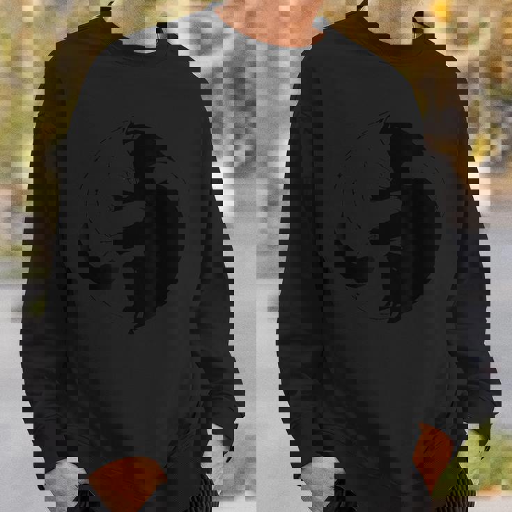 Ying Yang Cat Ying Yang Cat Japanese スウェットシャツ 彼への贈り物