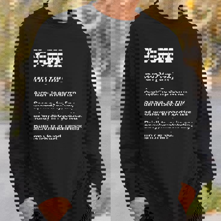 Yuma 悠真 スウェットシャツ 彼への贈り物